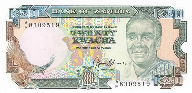 20 Kwacha 1989